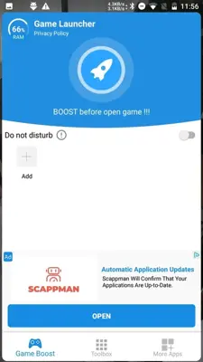 Game Launcher Tuner for Boosting Performance android App screenshot 3